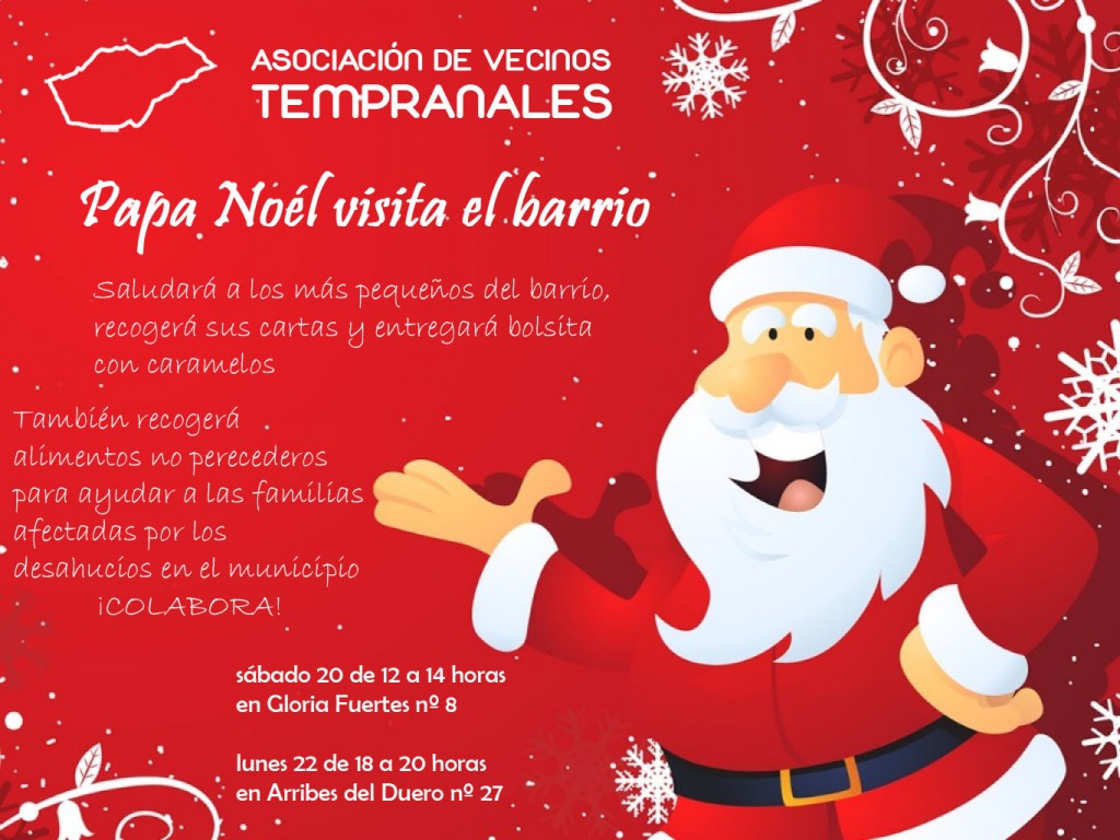 Papa Noel Tempranales